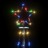 árvore de Natal com Espigão 108 Luzes LED 180 cm Colorido