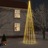 Árvore de Natal com Espigão 1134 Luzes LED 800 cm Branco Quente