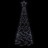 árvore de Natal em Cone 200 Luzes LED 70x180 cm Branco Frio