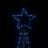 árvore de Natal em Cone 500 Luzes LED 100x300 cm Azul