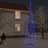 Árvore de Natal em Cone 3000 Luzes LED 230x800 cm Azul