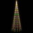 árvore de Natal Mastro de Bandeira 732 Leds 500 cm Colorido