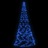 árvore de Natal Mastro de Bandeira 200 Leds 180 cm Azul