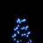 árvore de Natal Mastro de Bandeira 200 Leds 180 cm Azul