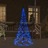 Árvore de Natal Mastro de Bandeira 200 Leds 180 cm Azul