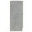 Aparadores 2 pcs 30x30x70 cm Madeira Processada Cinza Cimento