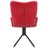 Cadeiras de Jantar Giratórias 2 pcs Veludo Vermelho Tinto