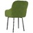 Cadeiras de Jantar 2 pcs Veludo Verde-claro