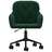 Cadeira de Escritório Giratória Veludo Verde-escuro