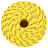 Corda de Barco 6 mm 25 M Polipropileno Amarelo