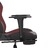 Cadeira Gaming Massagem + Apoio Couro Art. Preto/vermelho Tinto