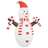 Boneco de Neve Insuflável com Luzes LED 630 cm