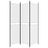 Biombo/divisória com 3 Painéis 150x180 cm Tecido Branco
