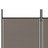 Biombo/divisória com 4 Painéis 698x180 cm Tecido Antracite