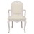 Cadeira de Jantar 62x59,5x100,5 cm Linho Bege