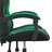 Cadeira Gaming Couro Artificial Preto e Verde