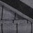 Conjunto de Capa de Edredão 220x240 cm Algodão Cinza-escuro
