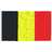 Bandeira da Bélgica e Mastro 6,23 M Alumínio