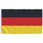 Bandeira da Alemanha e Mastro 6,23 M Alumínio