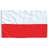 Bandeira da Polónia e Mastro 6,23 M Alumínio