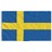 Bandeira da Suécia e Mastro 6,23 M Alumínio