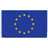 Bandeira da União Europeia e Mastro 6,23 M Alumínio