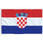 Bandeira da Croácia e Mastro 5,55 M Alumínio