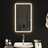 Espelho de Casa de Banho com Luzes LED 40x70 cm