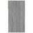 Mesa Consola 100x39x75 cm Derivados de Madeira Cinzento Sonoma