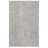 Secretária 100x49x75 cm Derivados de Madeira Cinzento Cimento