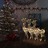 Renas Decorativas de Natal 3 pcs 120 cm Acrílico Multicolorido