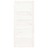 Porta de Celeiro 90x1,8x204,5 cm Madeira de Pinho Maciça Branco