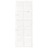 Porta de Celeiro 80x1,8x214 cm Madeira de Pinho Maciça Branco
