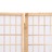 Biombo Dobrável com 4 Painéis Estilo Japonês 160x170 cm