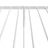 Estrutura de Cama em Metal com Cabeceira 107x203 cm Branco