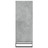 Aparador 34,5x32,5x90 cm Madeira Processada Cinza Cimento