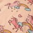 Pijama de Manga Curta para Criança Laranja-claro 92