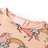 Pijama de Manga Curta para Criança Laranja-claro 104