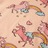 Pijama de Manga Curta para Criança Laranja-claro 104