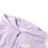 Sweatshirt para Criança com Capuz Lilás 116