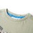 T-shirt Infantil Estampa de Skate Caqui-claro 140