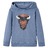 Sweatshirt para Criança com Capuz Azul Mesclado 92