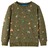 Sweatshirt para Criança Cor Caqui 116