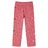 Pijama Manga Comprida P/ Criança C/ Estampa Unicórnio Rosa-velho 104