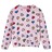 Sweatshirt para Criança Estampa de Corações Rosa 116