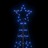 Iluminação P/ árvore de Natal C/ Estacas 220 Leds 180 cm Azul