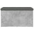 Banco de Arrumação 82x42x45 cm Derivados Madeira Cinza Cimento