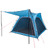 Tenda de Campismo P/ 4 Pessoas 240x221x160 cm Tafetá 185T Azul