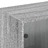 Estante C/ Portas 204x37x75 cm Derivados Madeira Cinza Sonoma