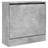 Sapateira 60x21x57 cm Derivados de Madeira Cinzento Cimento
